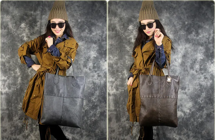 tote saco grande sólida bolsa de ombro