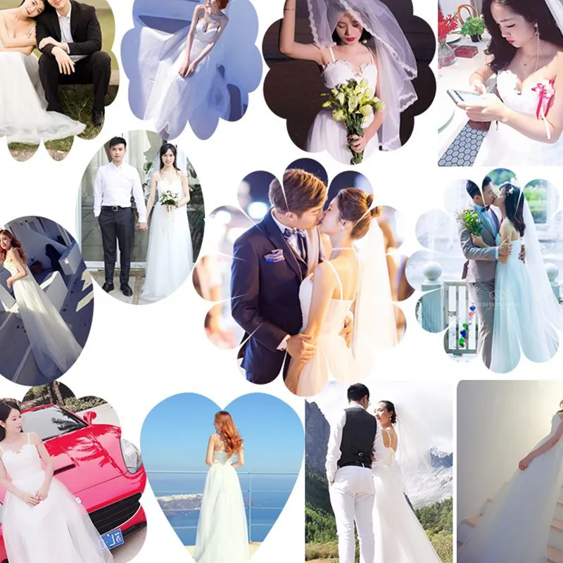 Popodion свадебное платье без бретелек Простой платье невесты из тюля свадебное пляжное vestido de noiva WED90506