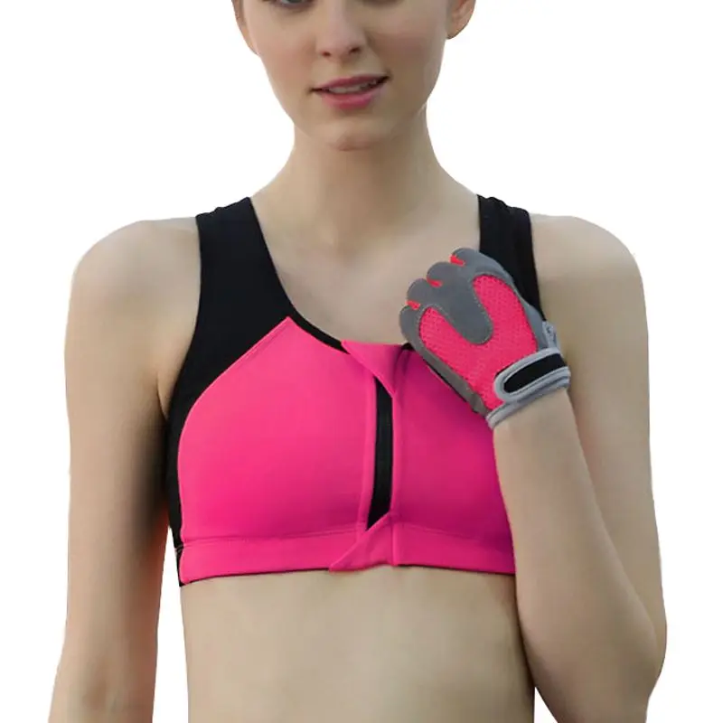 Women font b Sports b font font b Bra b font Seamless Racerback Padded Push Up
