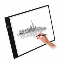 Светодиодная копировальная доска А4 светодиодная светоотражающая панель для рисования яркость Лучший!