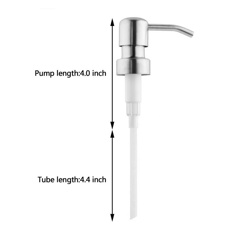 Мыльный насос из нержавеющей стали дозаторы лосьона насос Замена для ванной дома FPing