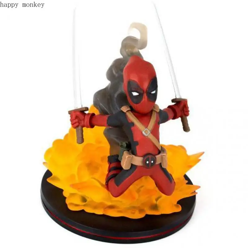 Marvel Comics Deadpool with Fire Figure Toys 5" 12cm