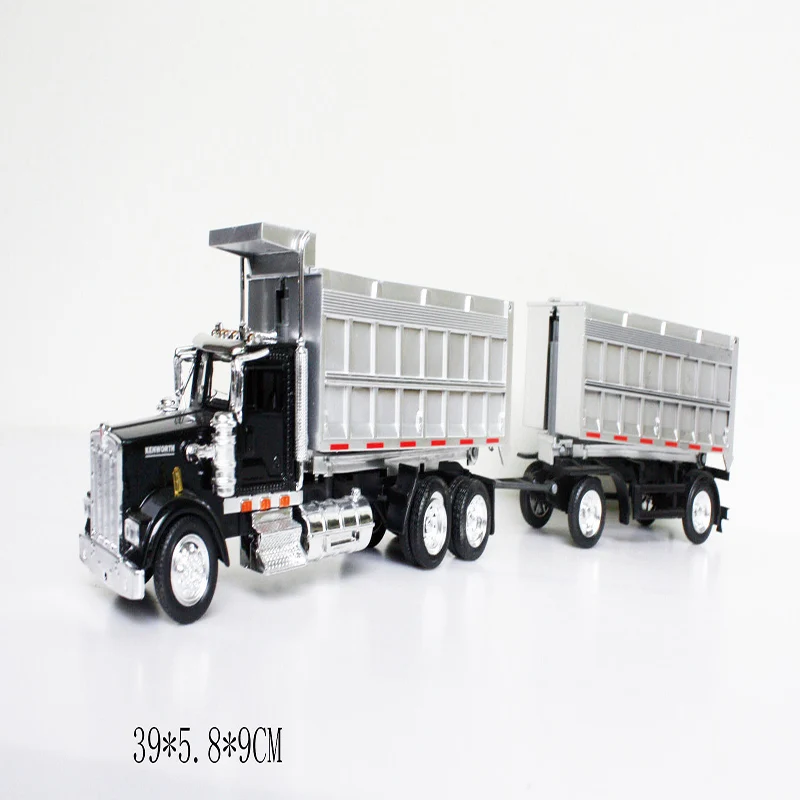 Модель грузовика Kensworth 1/43 имитирующая модель с длинными головками из сплава| |