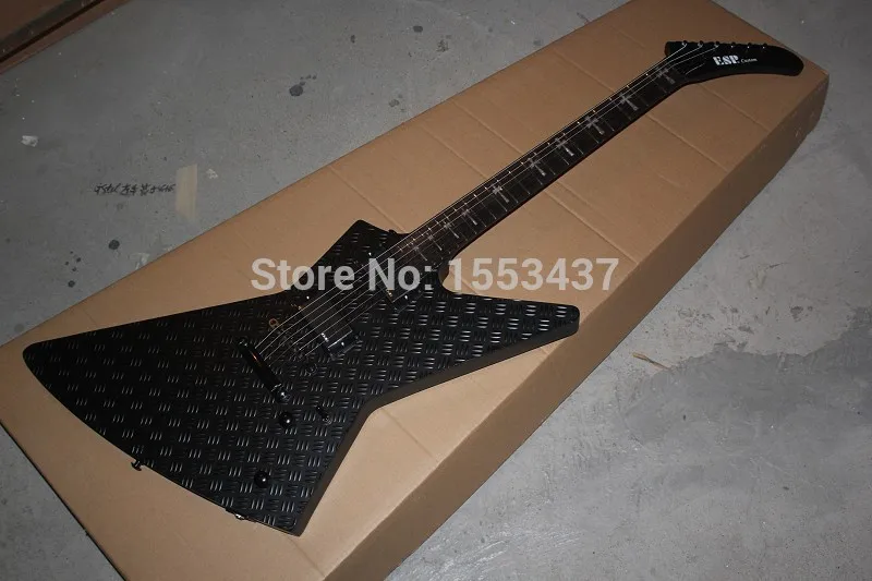 

Free Shipping 2014 New Arrival Custom ESP Explorer MX-250 II Black Matt Paint Special Figure Standard Electric Guitar hott3