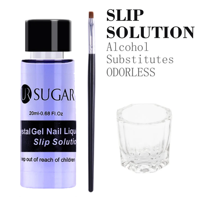 UR SUGAR 20ML Poly Gel UV Soak Off Nail Liquid Slip ...