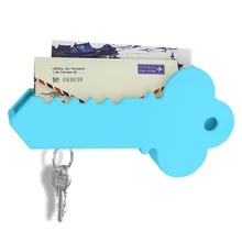 Plastic Hanging Mail Sundries Organizer Rack Shelf Magnetic Key Holder Home Wall Decorative Big Key Holder Box