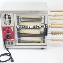16 роликовый коммерческий 110 В/220 В Электрический конус для мороженого дымоход торт Kurtos Kalacs гриль ролл печь машина