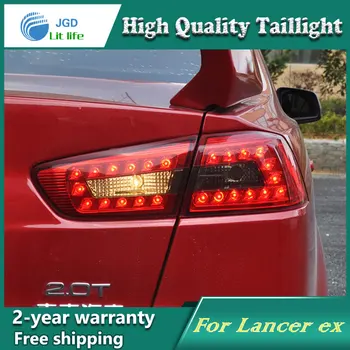 

Car LED Tail Light Parking Brake Rear Bumper Reflector Lamp for Mitsubishi Lancer 2009-2014 Red Fog Stop Lights Car styling