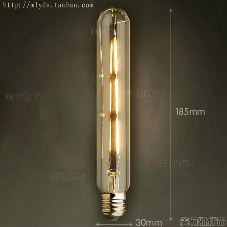  4W E27 220V For Decor LED Bombilla Lampada Edison Lamp Bulb Light Vintage Ampoules Decoratives T10  - 32701444381