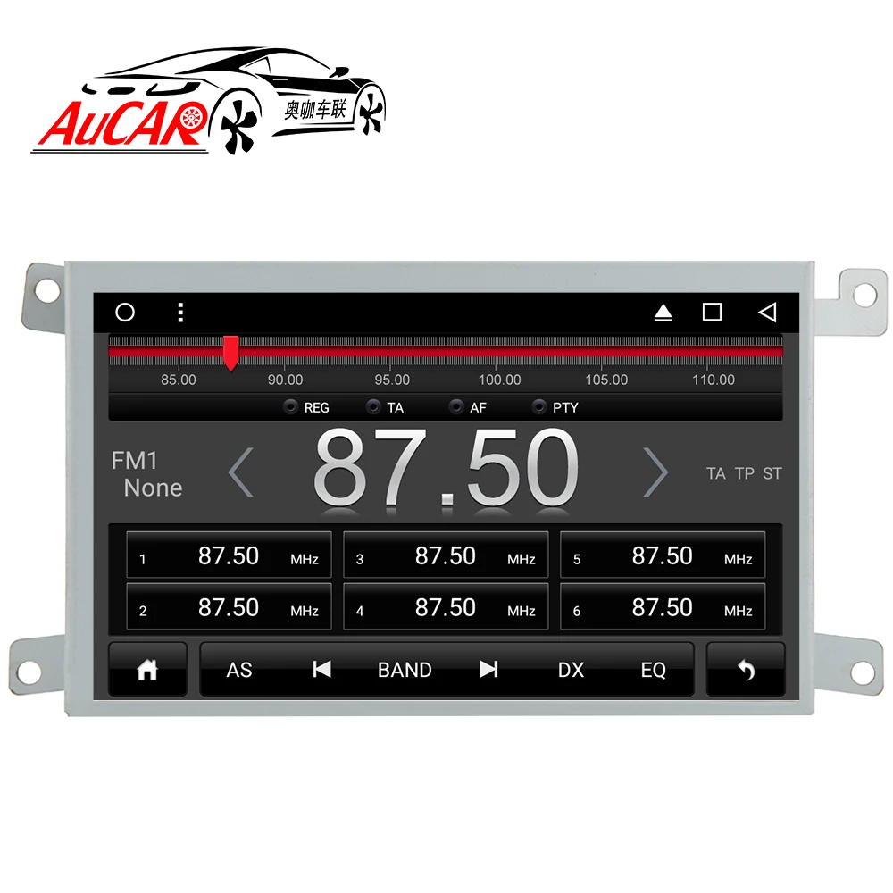Best AuCAR Android 6.0 7" Car multimedia for Audi Q7 LHD RHD Car DVD Player 2005 - Quad core Bluetooth GPS Radio WIFI 4G Stereo IPS 1