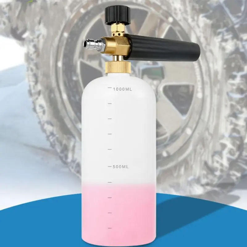 Автомобильная пенообразователь бутылка для мойки 1/4 &quot пенная насадка пистолет