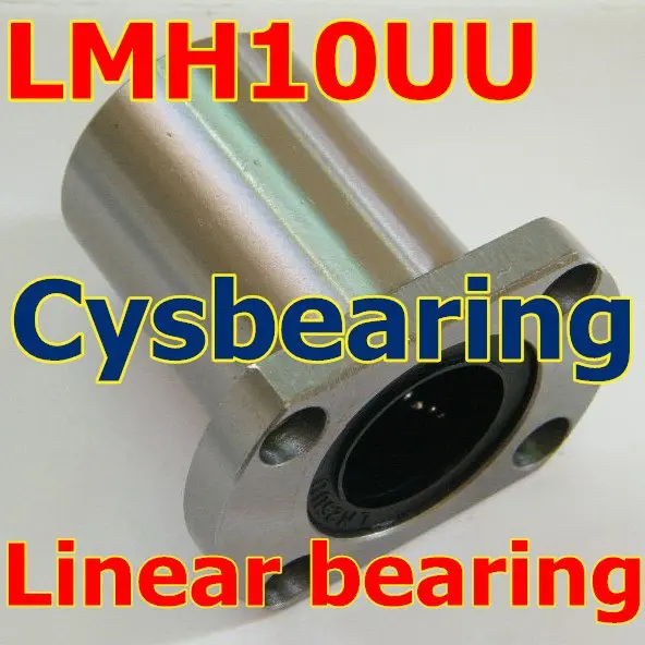 

10mm shaft LMH10UU flange linear motion ball bearing