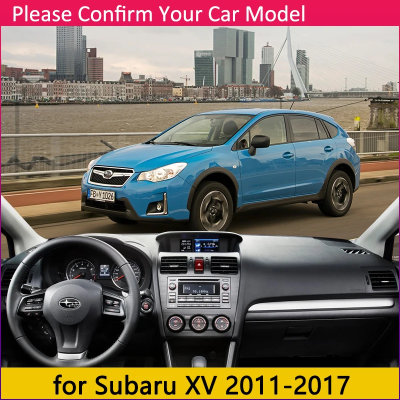 Для Subaru XV 2011~ Противоскользящий коврик, коврик на приборную панель Зонт приборной анти-УФ аксессуары WRX ИППП 2012 2013