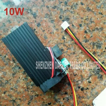 

New Hot Laser DIY Laser Carving 10000mw High Power Laser Module Blu ray 450nm pulse Xh2.54 3p interface, DC=12V,I<3A,10w laser