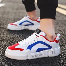 Повседневные мужские кроссовки на толстой подошве на платформе; качественные парусиновые эспадрильи; обувь для скейтборда; Мужская дешевая обувь