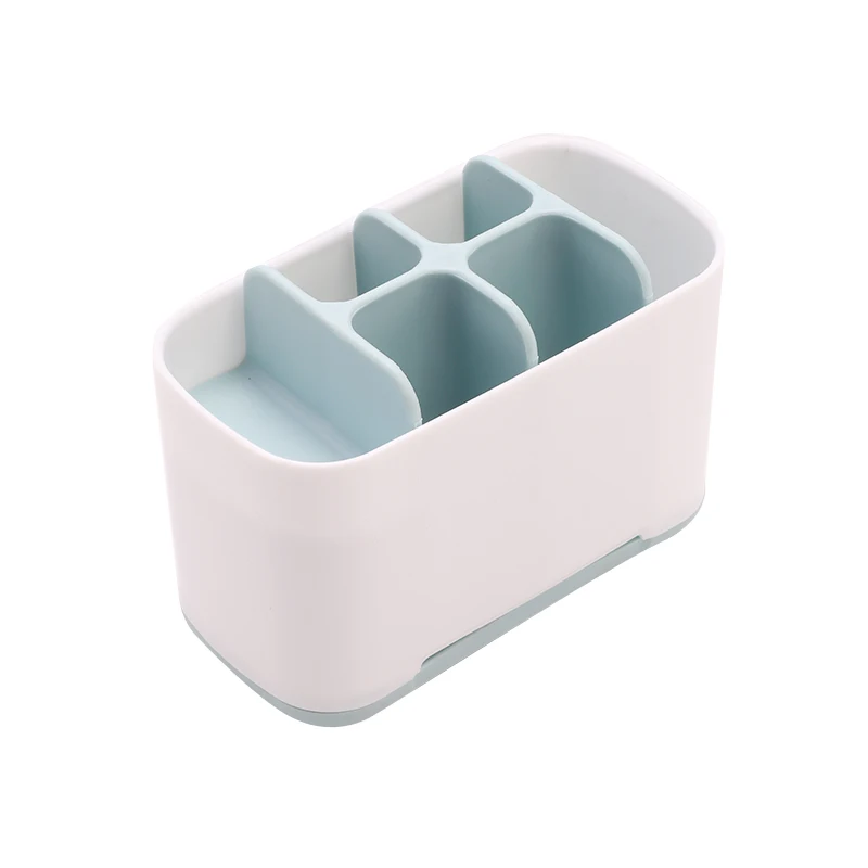 

Removable Bathroom Toothbrush Storage Box Holder Countertop Racks Home Bathroom Washing Tube Toothpaste Set Storage Rack