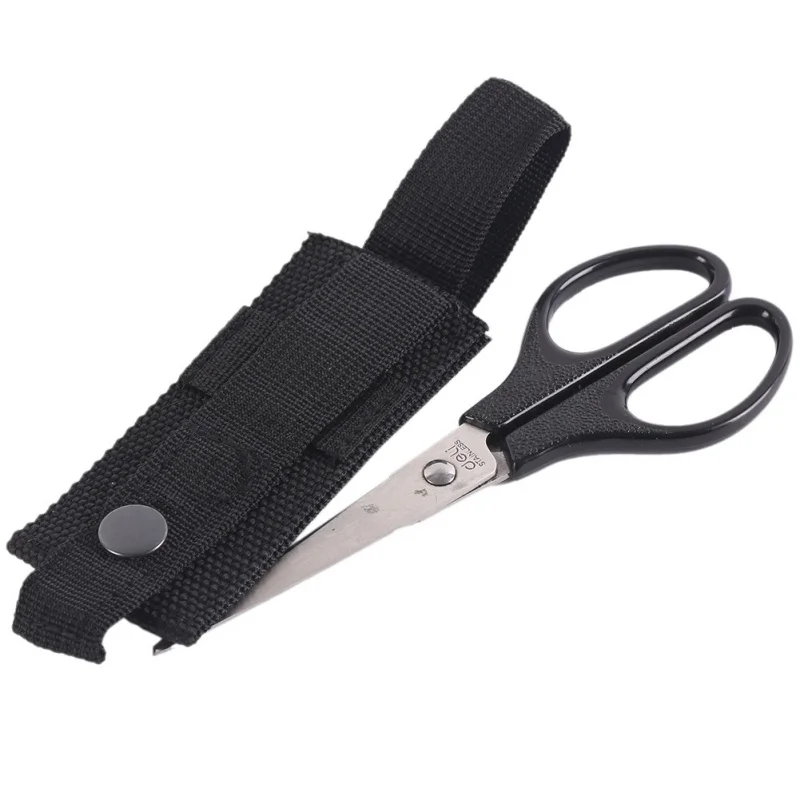 Тактический медицинский инструмент кобура спасения чехол для ножниц Молл прикрепить фонарик Ножи случае EMS возникающих сумка емт Fire scissor