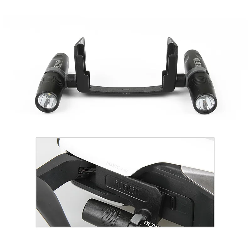2pcs Drone Night Flight LED Light photography Fill light Flashlight Spare parts For DJI mavic air Drone Accessories 1 (4)