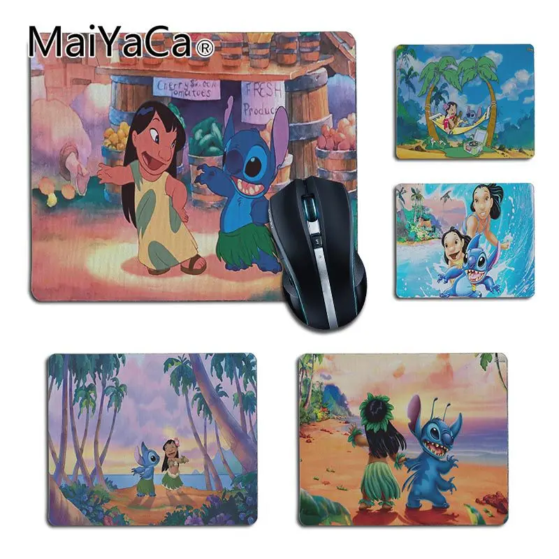 

MaiYaCa My Favorite Lilo Stitch Durable Rubber Mouse Mat Pad for Dota2 CS LOL Player gaming mouse pad Cartoon Pattern mousepad
