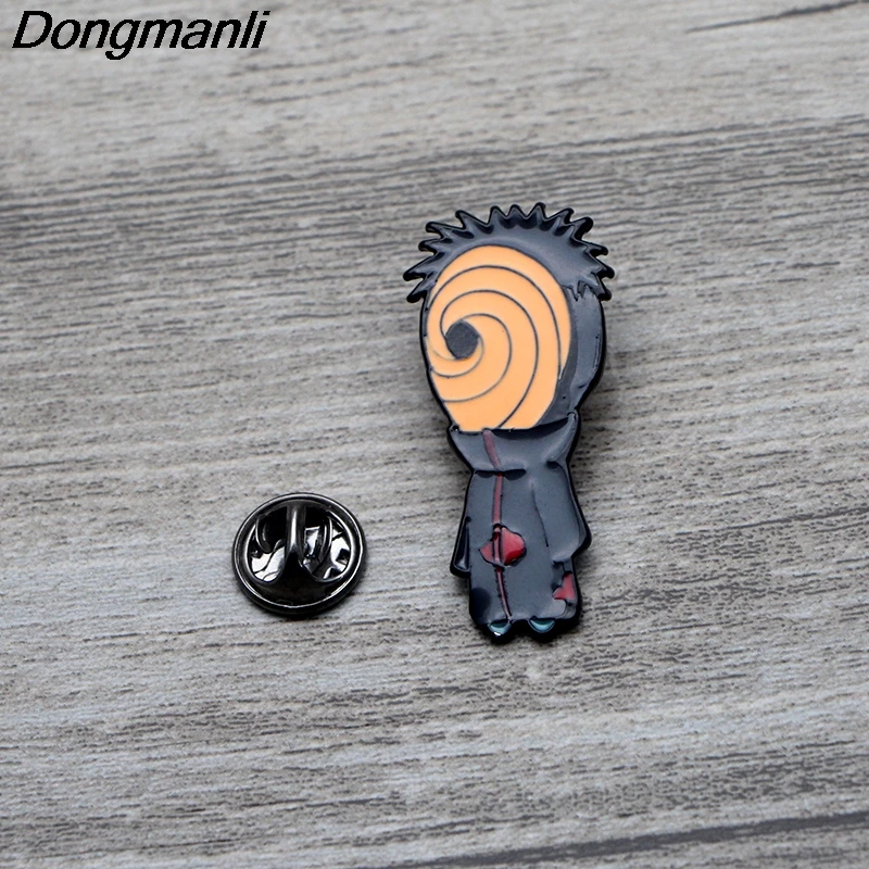 L3229 Uzumaki Naruto эмалированная булавка броши мультфильм креативная металлическая брошь булавки Джинсовая Шляпа значок воротник ювелирные изделия 1 шт