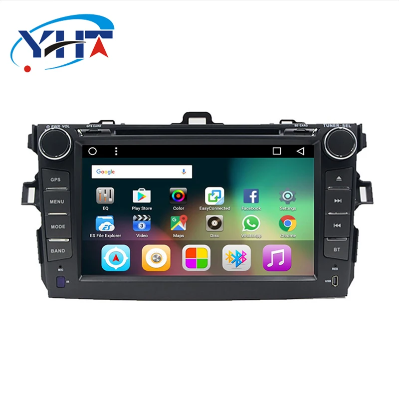 Новейший 2 din Android 7 1 автомобильный dvd-плеер для Toyota Corolla 2007 2008 2009 2010 2011