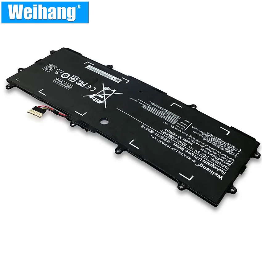 Корейский сотовый 4080 мАч Weihang AA-PBZN2TP Аккумулятор для ноутбука samsung Chromebook XE500T1C 905S 915S 905s3g XE303 XE303C12 NP905S3G