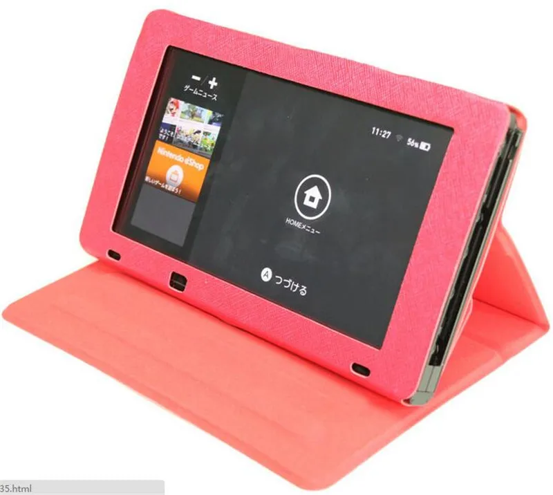 Ideale Per Nintendo Switch Bag Custodia Protettiva Per Nintendo Switch Stand Playing Games Custodia In Pelle Pu Di Lusso Per La Pelle