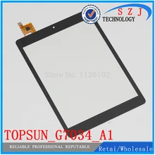 Discount! New 7 inch case for CHUWI V88 Quad Core RK3188 touch pad ,Tablet PC touch panel digitizer TOPSUN_G7034_A1 Free shipping