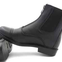 Aoud саддли Верховая езда сапоги и ботинки для девочек зимние уплотненный теплый Конный Сапоги полный кожа высокое качество обувь на молни