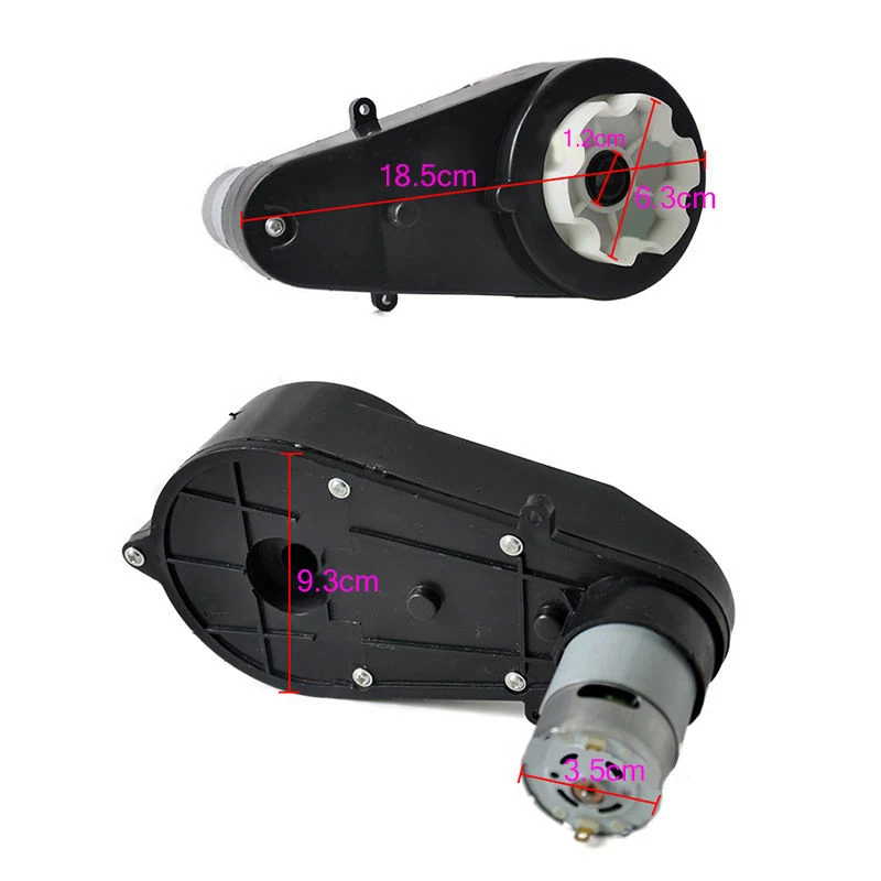 Perfect 12V 30000 RPM Electric Motor Gear Box For Kids Ride On Car Bike Toy high quality 2 Perfect 12V 30000 RPM Electric Motor Gear Box For Kids Ride On Car Bike Toy high quality 2
