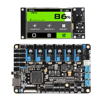 

ARM32 bit control board 3.5 inch touch screen DIY kit resistance PT100 single double head 3D printer motherboard