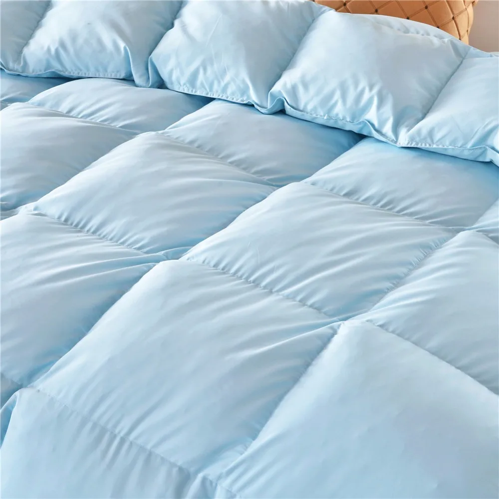 Плотное теплое осенне-зимнее модное одеяло на пуху, Комплект постельного белья