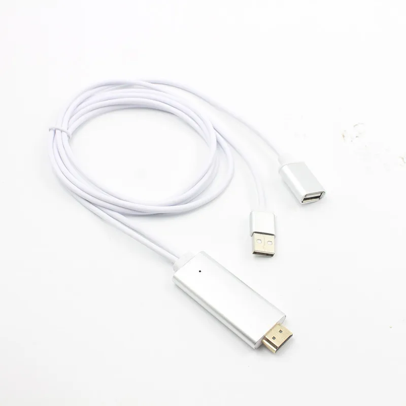 1080P HD TV HDMI адаптер для Lightning до к Кабельный ТВ кабель iPhone7 / 7s 6 6S Plus Android UM|Кабели VGA| |