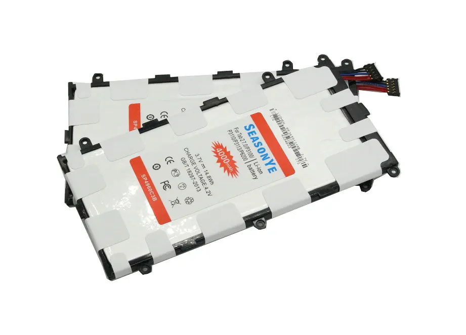 imágenes para SP4960C3B Seasonye 2 unids/lote 4000 mAh Batería de Repuesto Para Samsung Galaxy Tab Tablet 2 7.0 GT-P3110 P3100 P3110 P3113 P6200 imágenes para SP4960C3B Seasonye 2 unids/lote 4000 mAh Batería de Repuesto Para Samsung Galaxy Tab Tablet 2 7.0 GT-P3110 P3100 P3110 P3113 P6200