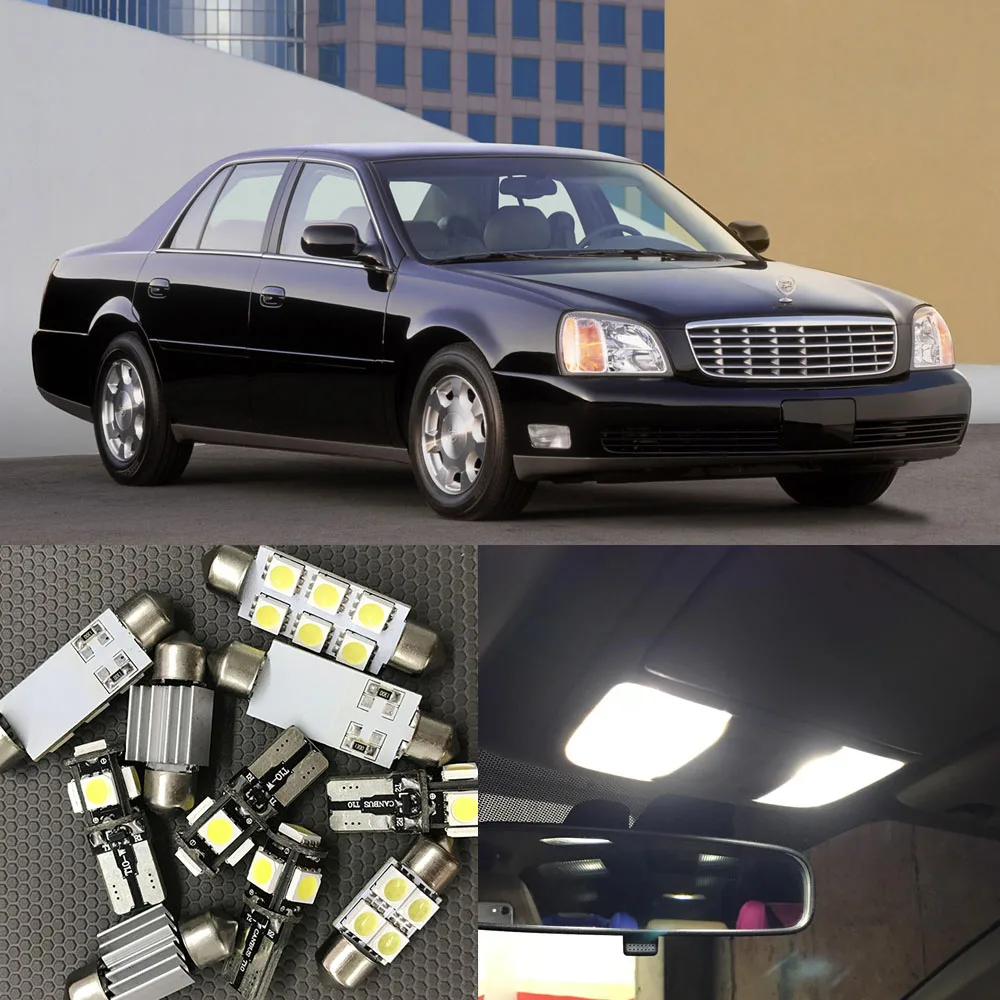 16x Auto Interior LED Lights Bulb Kit For 2000 2001 2002 2003 2004 2005