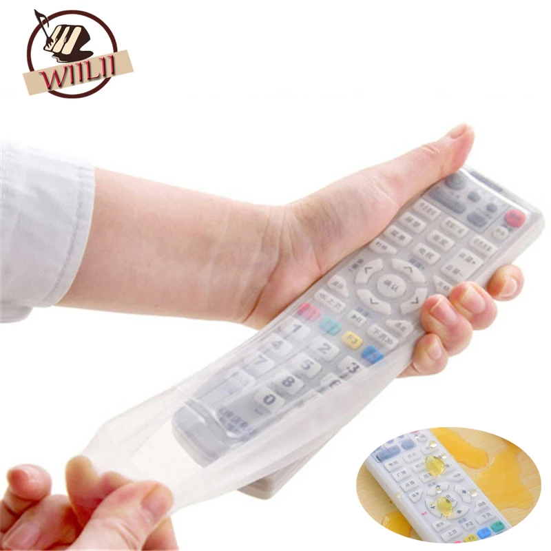 

1PCS Silicone Waterproof Remote Control Protective Case For TV Remote Dust Proof Organizer Home Accessories Supplies Tool