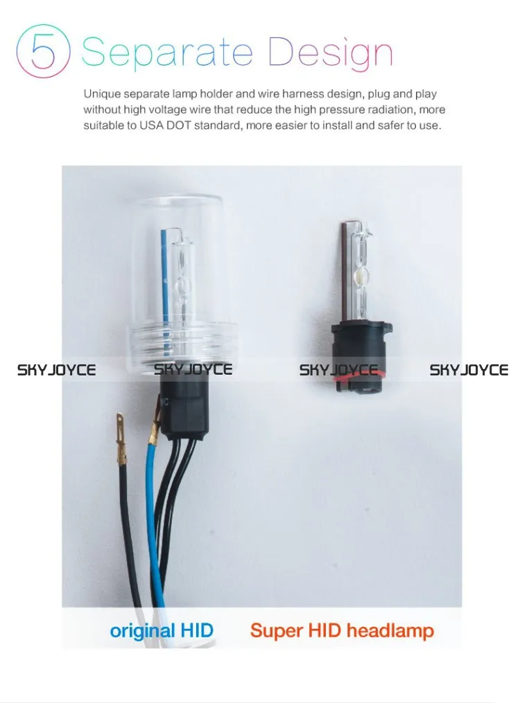 Лампа для фар YEAKY HID 4 шт. 35 Вт 4500K 5500K 6500K yeaky lighting H11 H1 H3 H7 H8 H9 H10 9005 9006 880 лампа