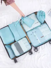 8pcs/set Portable Closet Organizer For Travel Waterproof Polyester Storage Bag Suit Luggage Cloth Cosmetic Shoe Organizer Bag 8pcs/set Portable Closet Organizer For Travel Waterproof Polyester Storage Bag Suit Luggage Cloth Cosmetic Shoe Organizer Bag