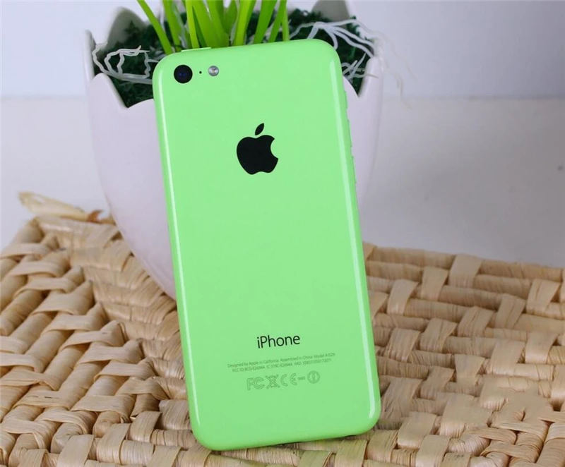 Original Unlocked Apple iPhone 5C iOS Dual Core 8GB/16GB/32GB 8MP Camera 4.0 inches WIFI GPS 3G Cell Phone ios cell phone