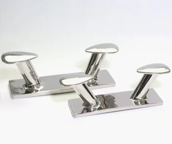 

Marine Boat Yacht 316 Stainless Steel Mooring Horn Bollard Cleat 200mm 8 Inch