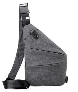 

2018 Summer new Oxford men's chest bag personality anti-theft thin shoulder Messenger bag