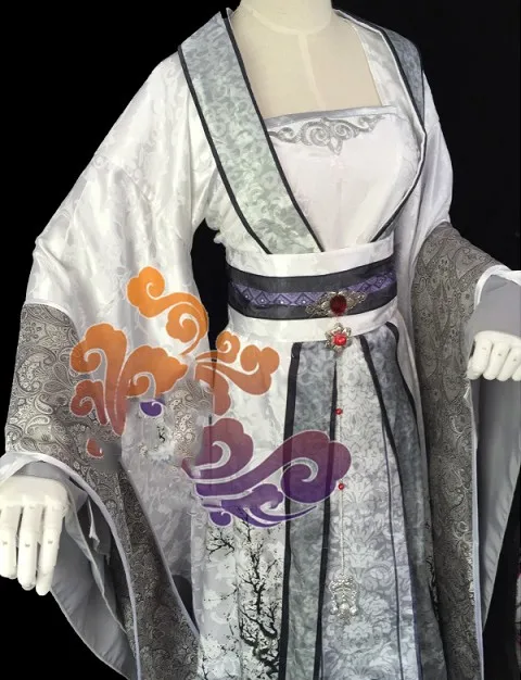 Ming He Zhi Ying чудо Никки серии чернильный принт шифоновый костюм ханьфу, косплей сценическое представление или телевизионные игры Hanfu