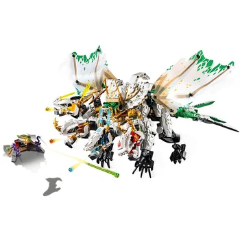 

New Ninja Set Ultra Dragon Compatible Ninjagoes Building Blocks Figure Bricks Kids Toys Boy Christmas Birthday Gifts