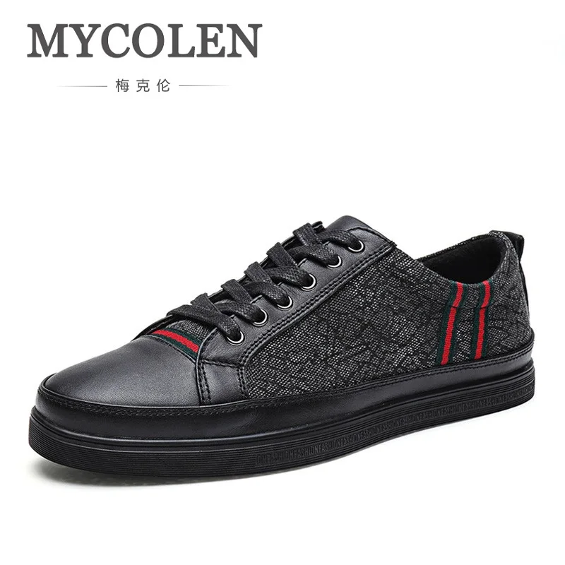 Mycolen الأزياء نمط جديد الرجال عارضة أحذية مريحة الدانتيل يصل رجل حذاء ماركة مصمم أحذية تزلج للرجال بوتا الغمد