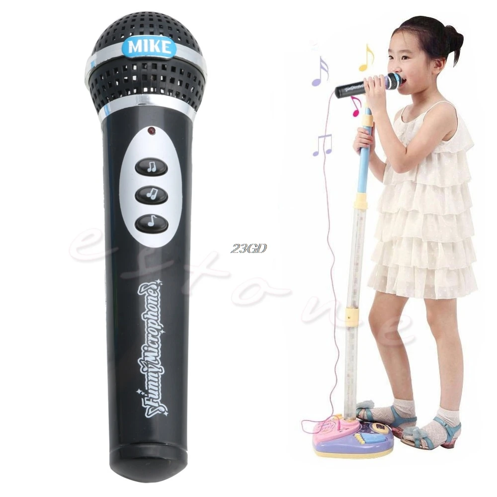 

2017 Child Girls Boys Microphone Mic Karaoke Singing Kids Funny Music Toy Gifts APR22_30