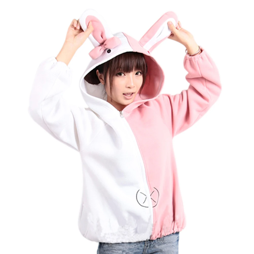 Brdwn Danganronpa унисекс Monomi Cosplay костюм кофта с капюшоном куртки капюшоном|cosplay costume|costume
