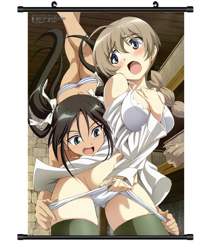 Аниме плакат Strike Witches настенный прокрутка 60*90 см | Дом и сад