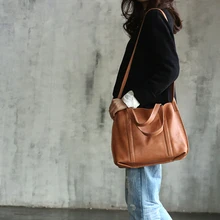 Vendange оригинальные женские туфли в стиле ретро сумки контракт женская обувь для путешествий из воловьей кожи с накладкой спереди сумка-почтальон через плечо, Повседневная Сумка-2156