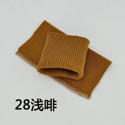 Новинка DIY 8*9 см утолщенные трикотажные ребристые тканевые манжеты пара пальто