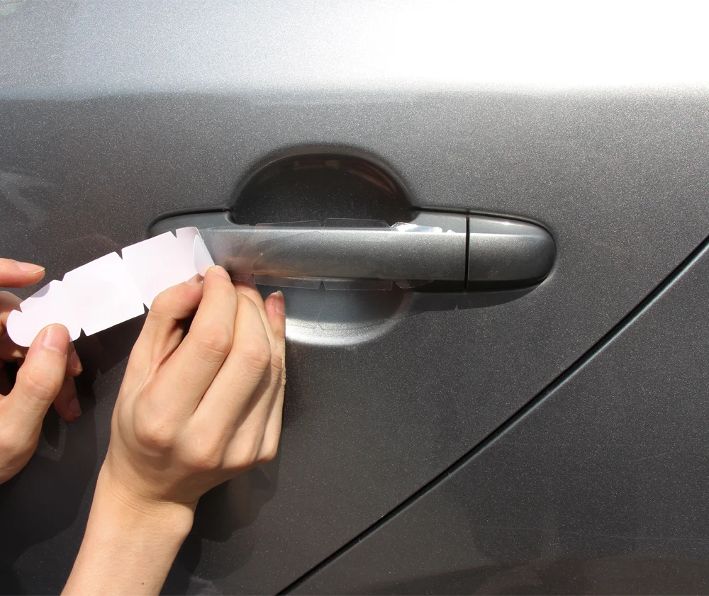

New Car Door Handle Protection Film For Hyundai IX25 IX35 Solaris Tucson Sonata Elantra MISTRA Santafe VERNA